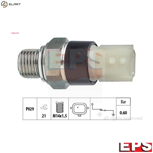 Oil pressure switch - oil, 1.800.178