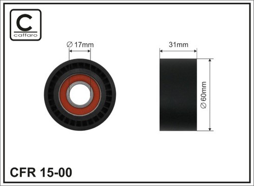 Caffaro deflection guide - 15-00, deflection/guide